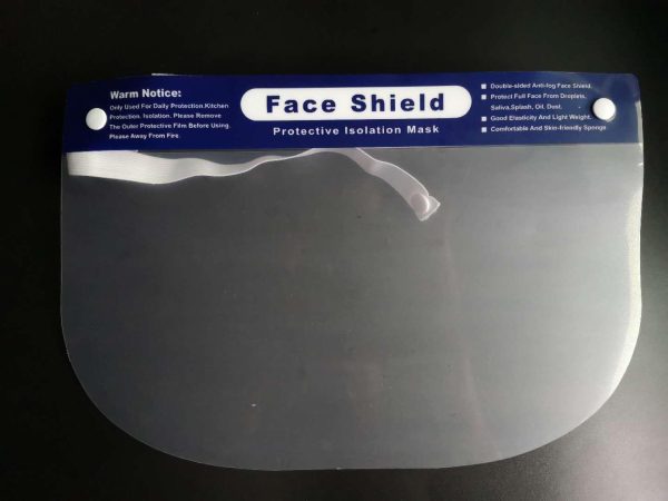 Echipamente de protectie Viziera de protectie FACE SHIELD anti ceata, stropi – 0.2mm