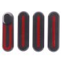Piese de schimb Trotineta Electrica Set Capace Protectie reflectorizante roata fata-spate trotineta electrica Xiaomi M365 PRO – Negru