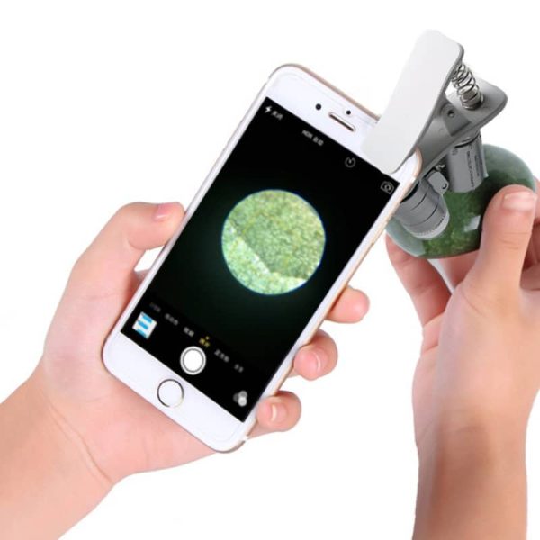 Gadgeturi Microscop LED 60x telefon smartphone