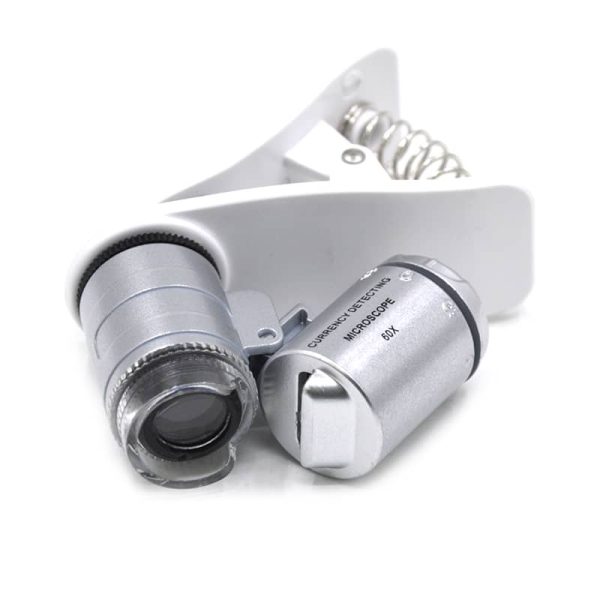 Gadgeturi Microscop LED 60x telefon smartphone