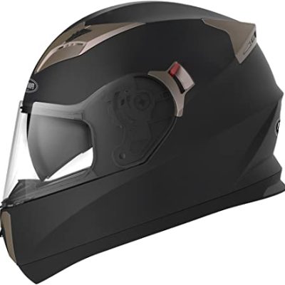 Casca de motocicleta YEMA Helmet YM-829, negru mat, marimea L