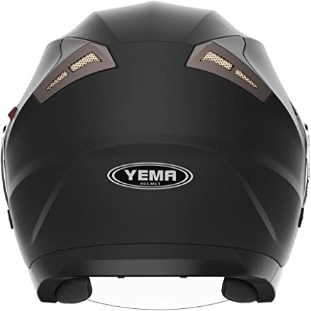 Motocicleta / scooter Casca de motocicleta YEMA YM-627-5, negru mat, marimea L