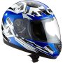 Motocicleta / scooter Casca Rebel Helmets R9, certificata ECE, certificata DOT, fibra de sticla, foarte mica, marimea S