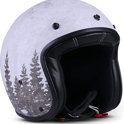 Casca Rebel Helmets R9, certificata ECE, certificata DOT, fibra de sticla, foarte mica, marimea XL