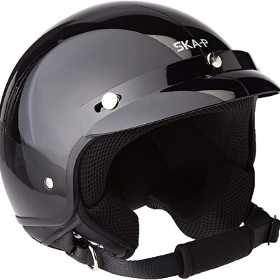 Casca pentru motocicleta SKA-P, negru, marimea XS
