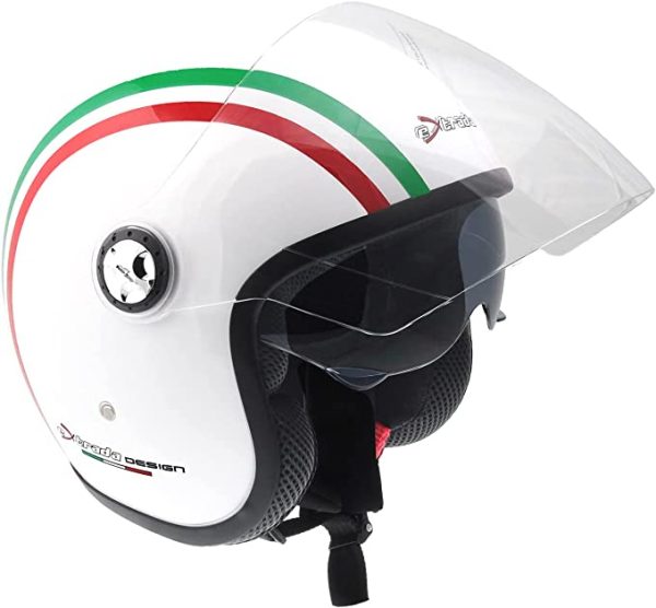 Motocicleta / scooter Casca Jet Vizor Dublu Guardian Extrada 0386, marimea XL